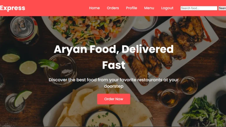 Food Ordering System