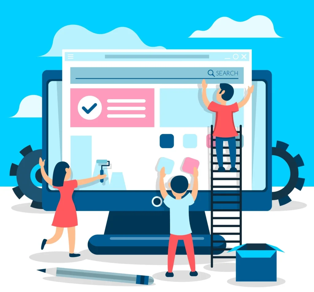 custom website design